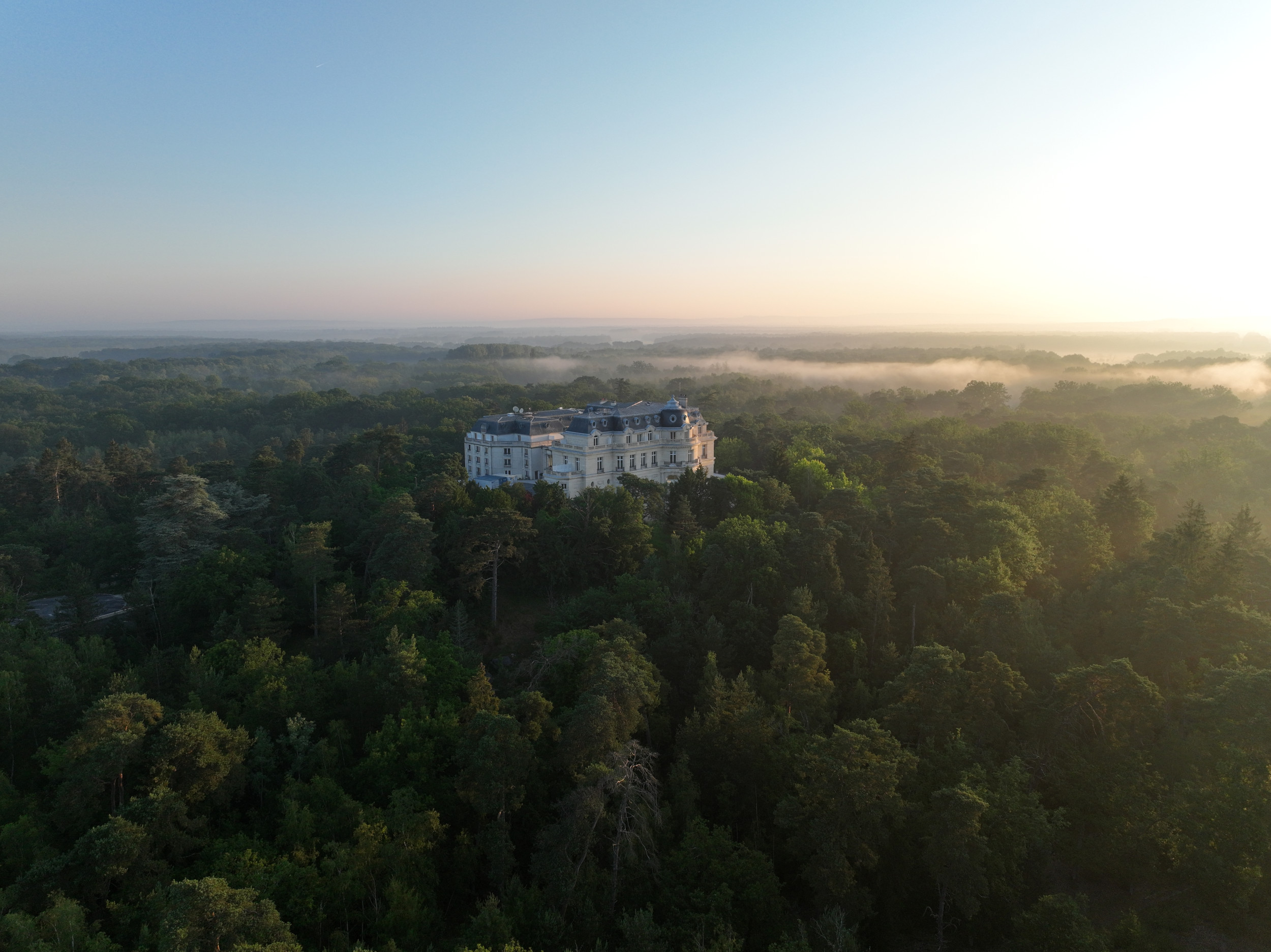 InterContinental Chantilly - vue aérienne